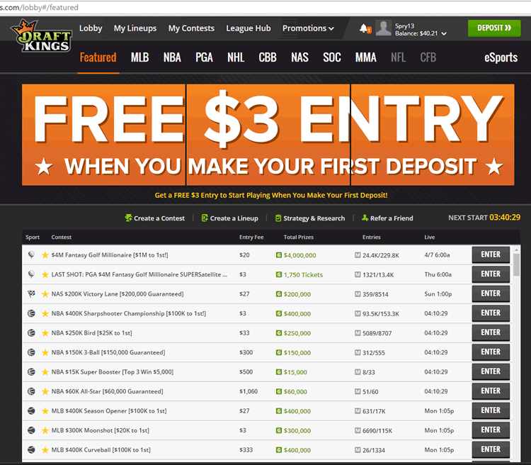 Claim your bonus at DraftKings when you sign up now.