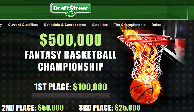 $500k NBA Championship At DraftStreet