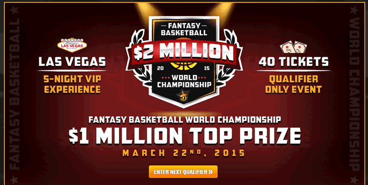 Win $1 Million playing fantasy NBA at DraftKings.