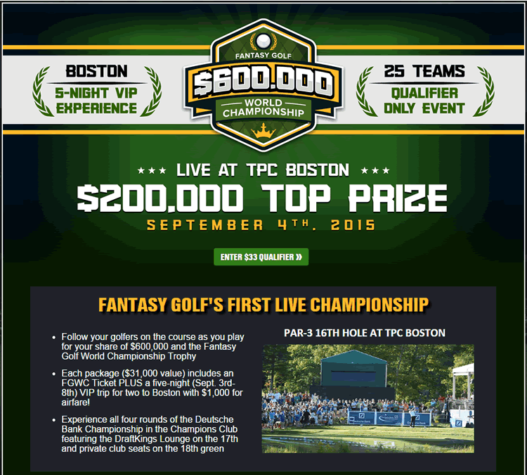 The World Championship of Fantasy Golf