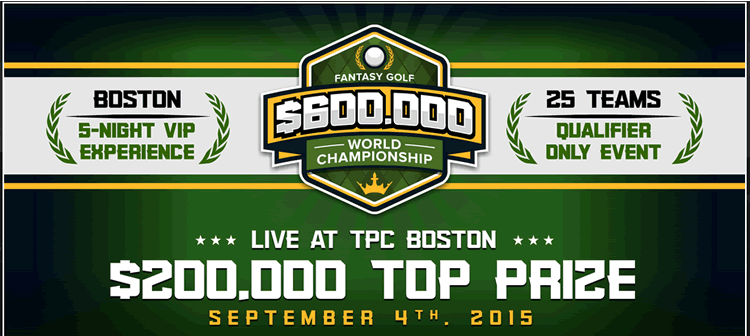 Live event at TPC Boston - 1st place wins $200k. 