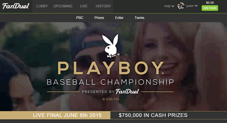 Win a trip to the Playboy Mansion with FanDuel MLB.