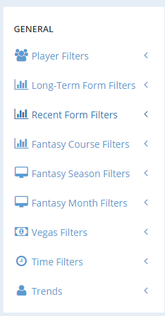 Add filters to your trends