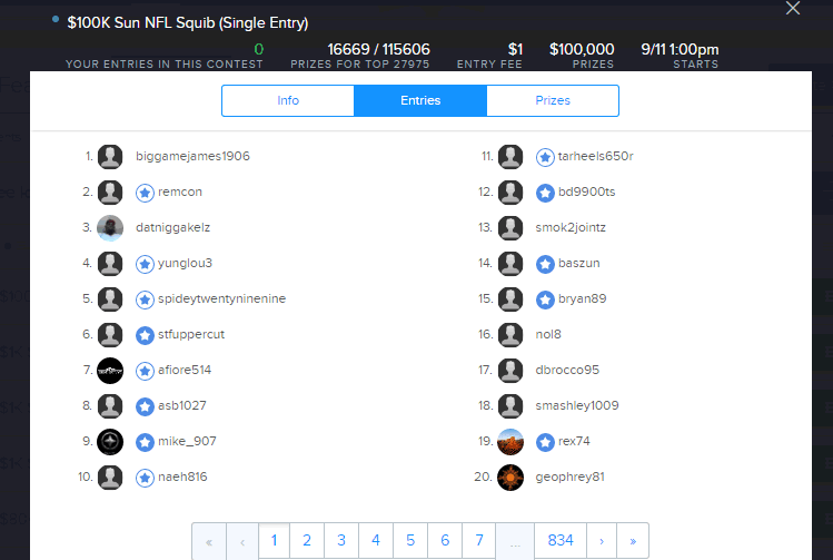 fanduel fantasy football players tiered.