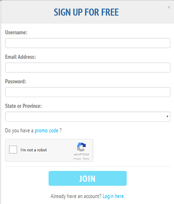 sign up at FantasyDraft